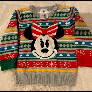Disney Minnie Christmas sweater